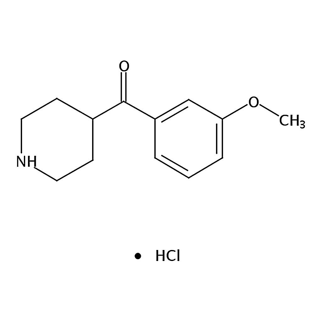 RHAWN 4-(3-Methoxybenzoyl)Piperidine Hydrochloride