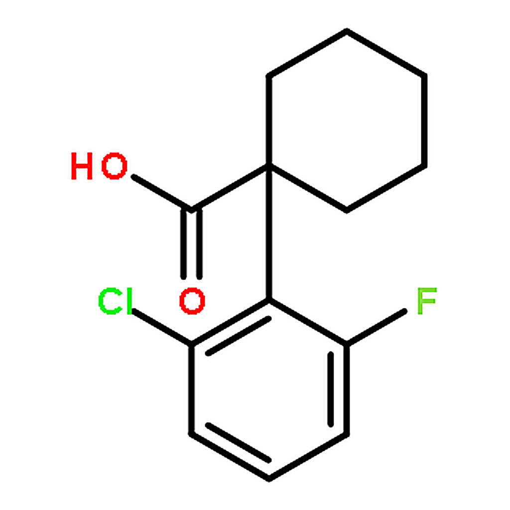 RHAWN 1-(2-chloro-6-fluorophenyl)cyclohexanecarboxylic acid