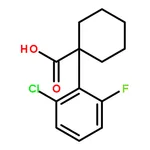 RHAWN 1-(2-chloro-6-fluorophenyl)cyclohexanecarboxylic acid