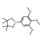 RHAWN 4,4,5,5-Tetramethyl-2-(3,4,5-trimethoxyphenyl)-1,3,2-dioxaborolane