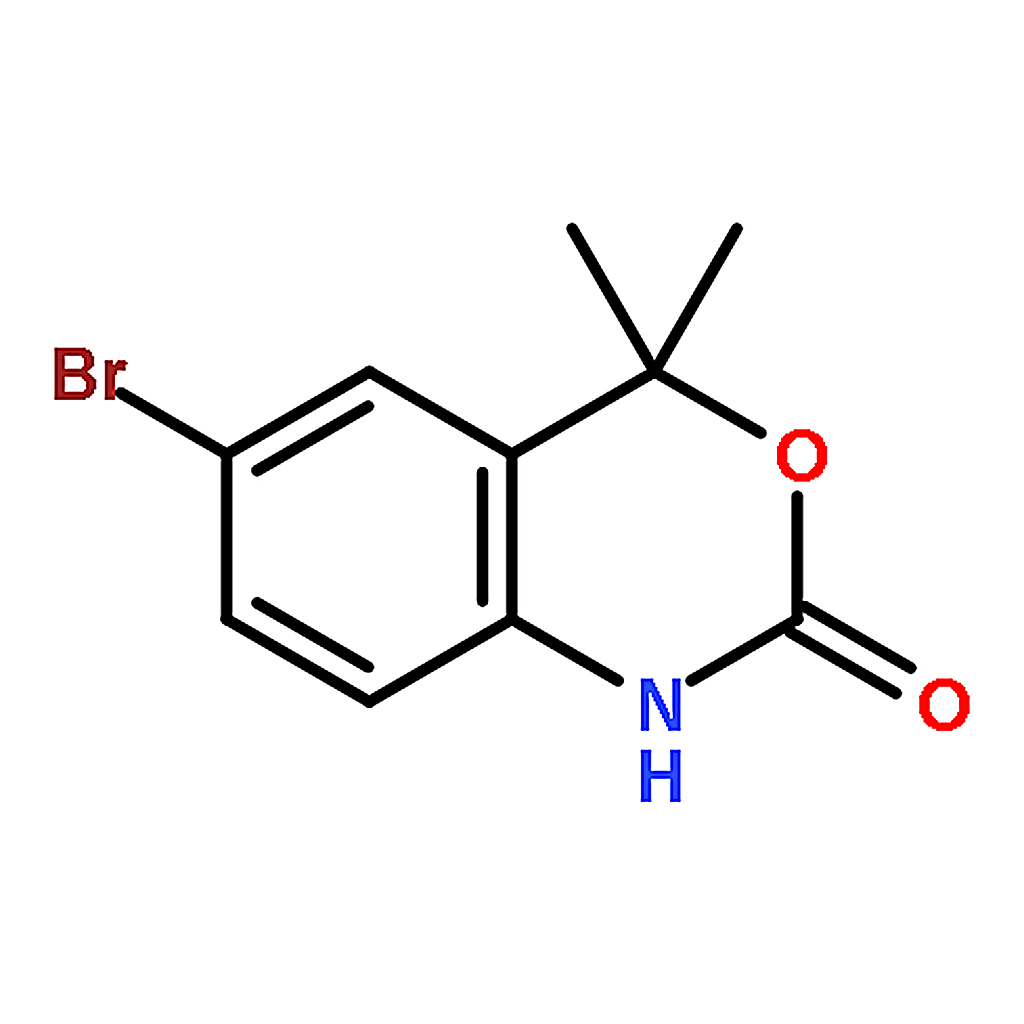 RHAWN 6-Bromo-4，4-dimethyl-1，4-dihydrobenzo[d][1，3]oxazin-2-one