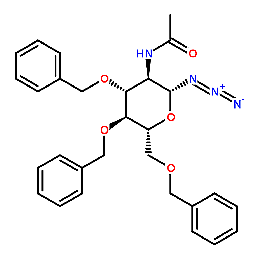 RHAWN 2-Acetamido-3,4,6-tri-<i>O</i>-benzyl-2-deoxy-β-<small>D</small>-glucopyranosyl Azide