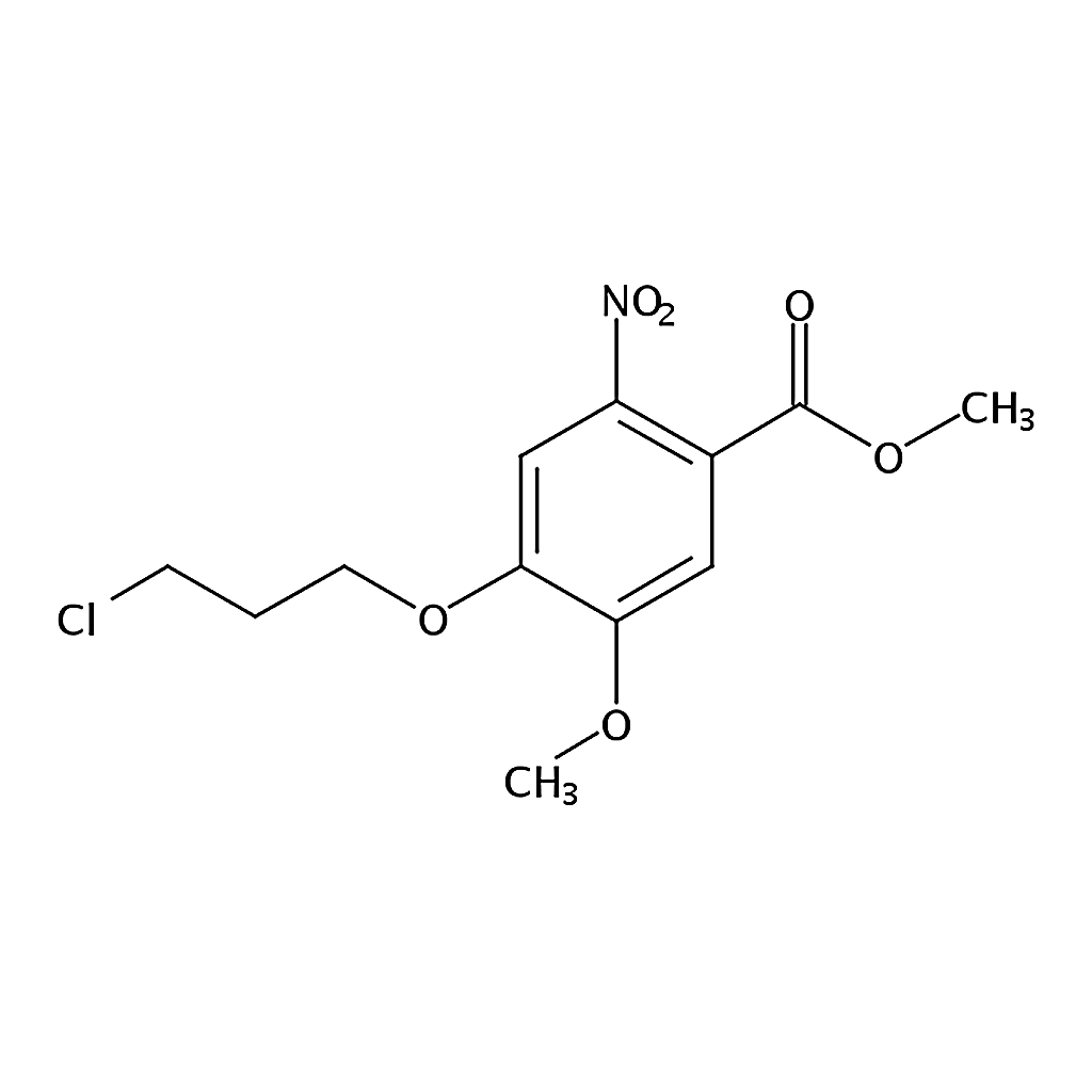 RHAWN Methyl 4-(3-chloropropoxy)-5-methoxy-2-nitrobenzoate