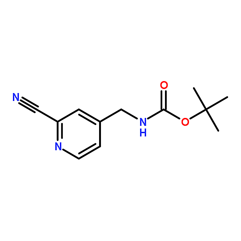 RHAWN 4-[(<i>tert</i>-Butoxycarbonylamino)methyl]-2-cyanopyridine
