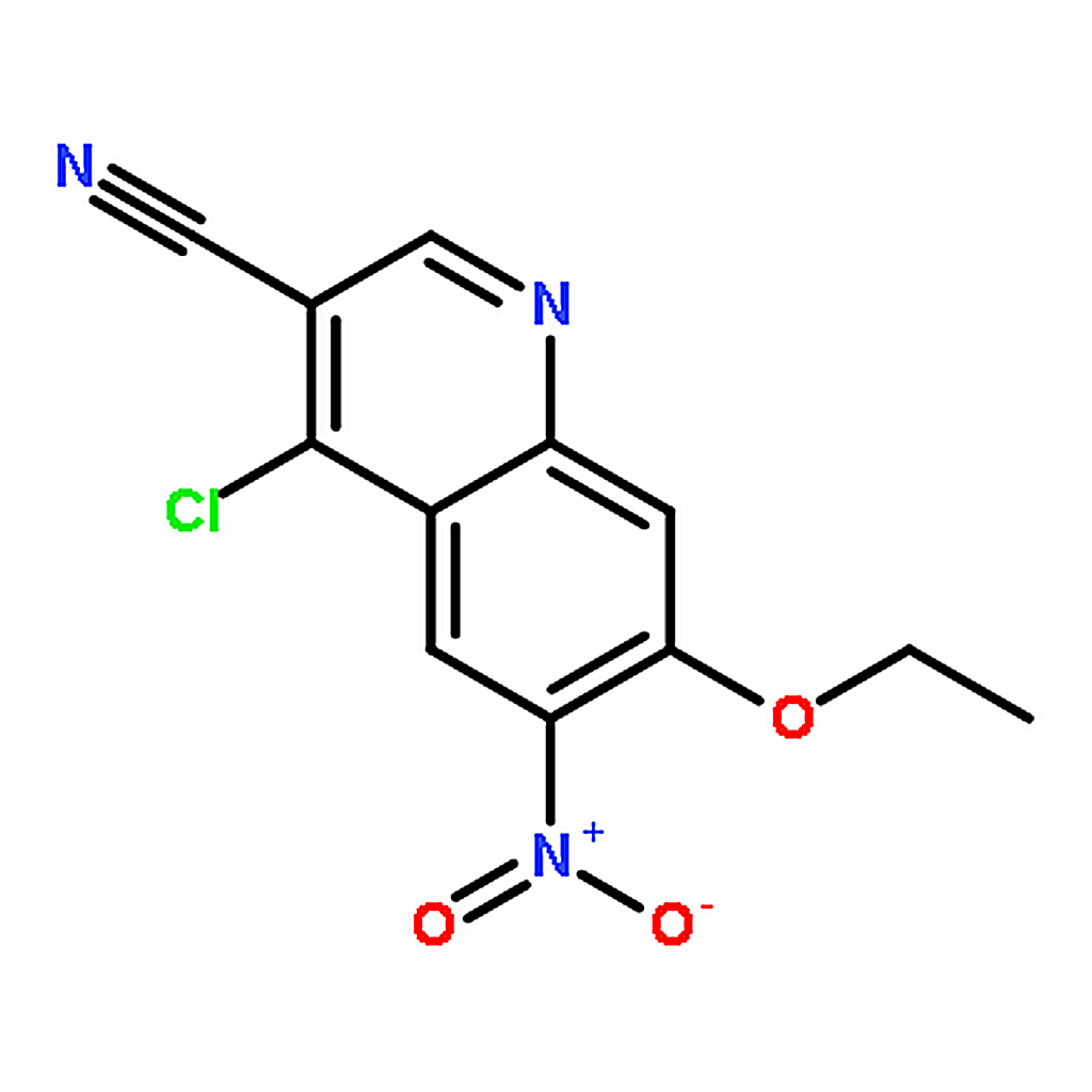 RHAWN 4-Chloro-3-cyano-7-ethoxy-6-nitroquinoline