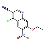 RHAWN 4-Chloro-3-cyano-7-ethoxy-6-nitroquinoline
