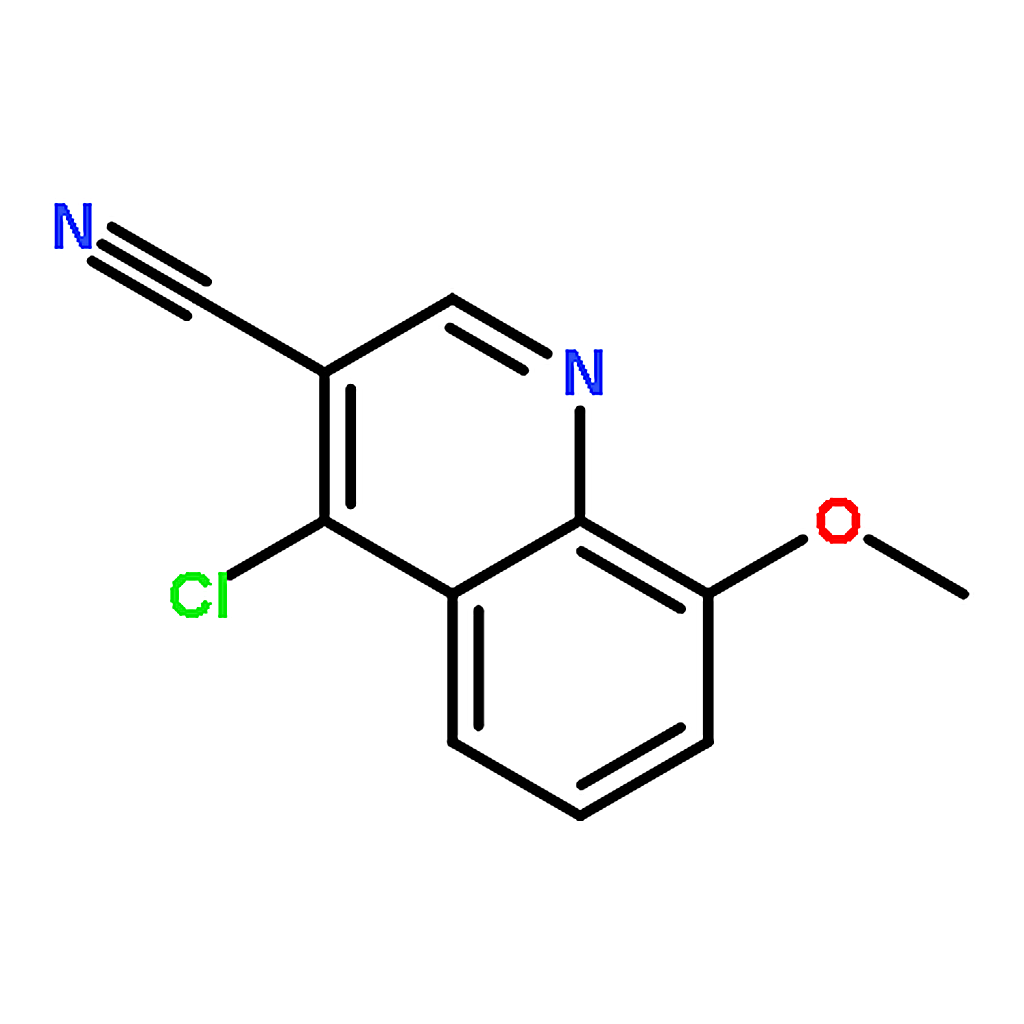 RHAWN 4-Chloro-8-methoxyquinoline-3-carbonitrile