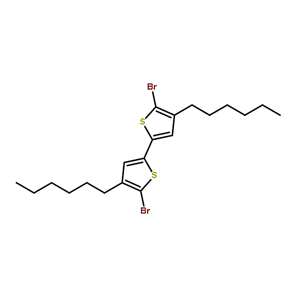 RHAWN 5,5'-Dibromo-4,4'-dihexyl-2,2'-bithiophene