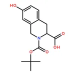 RHAWN (R)-2-(tert-Butoxycarbonyl)-7-hydroxy-1,2,3,4-tetrahydroisoquinoline-3-carboxylic acid