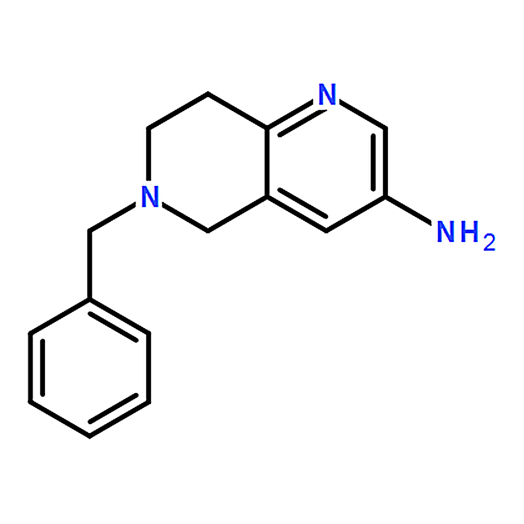 RHAWN 6-Benzyl-5,6,7,8-tetrahydro-1,6-naphthyridin-3-amine