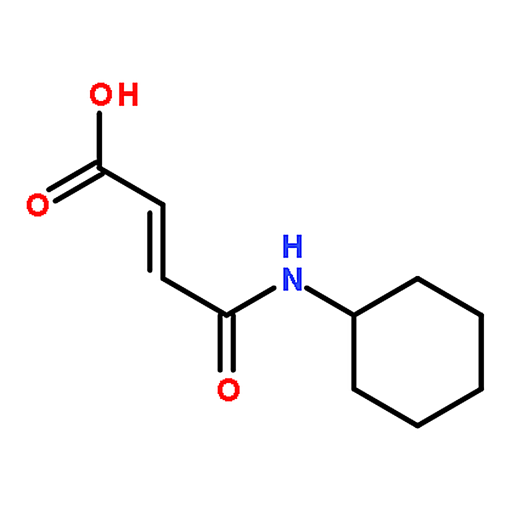 RHAWN (Z)-4-(cyclohexylamino)-4-oxobut-2-enoic acid