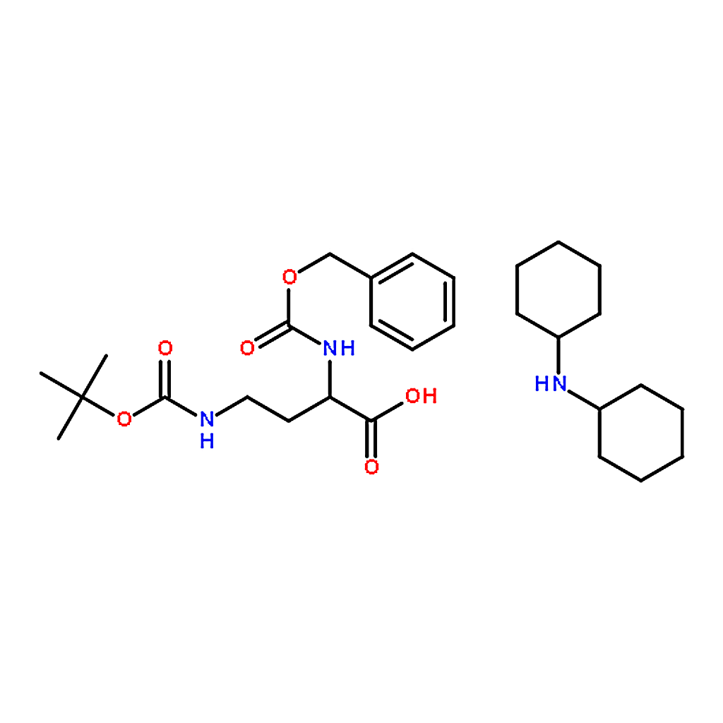 RHAWN Dicyclohexylamine (R)-2-(((benzyloxy)carbonyl)amino)-4-((tert-butoxycarbonyl)amino)butanoate