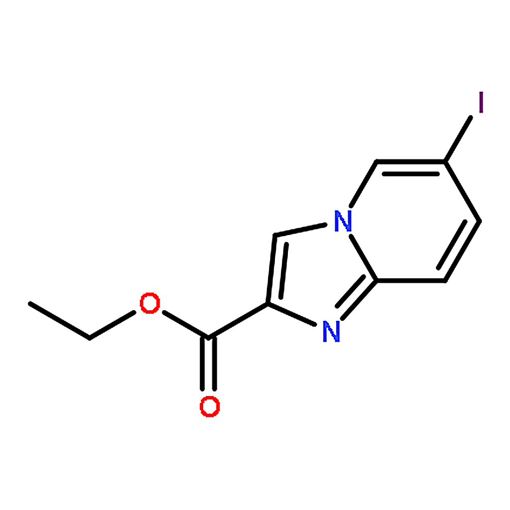 RHAWN Ethyl 6-iodoimidazo[1,2-a]pyridine-2-carboxylate