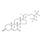 RHAWN 25,26,26,26,27,27,27-heptafluoro-7-ketocholesterol
