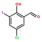 RHAWN 5-Chloro-2-hydroxy-3-iodobenzaldehyde