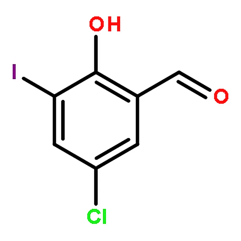 RHAWN 5-Chloro-2-hydroxy-3-iodobenzaldehyde