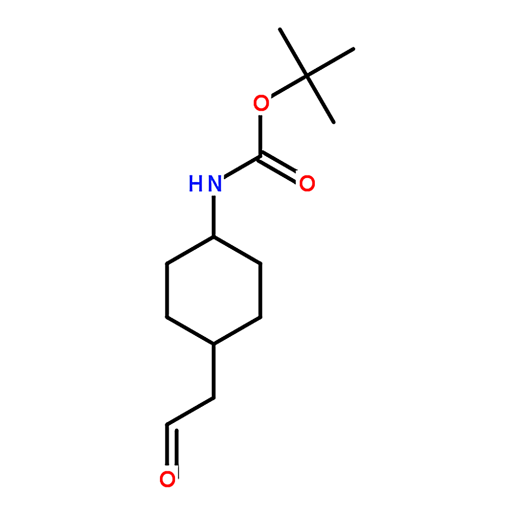 RHAWN tert-Butyl (trans-4-(2-oxoethyl)cyclohexyl)carbamate