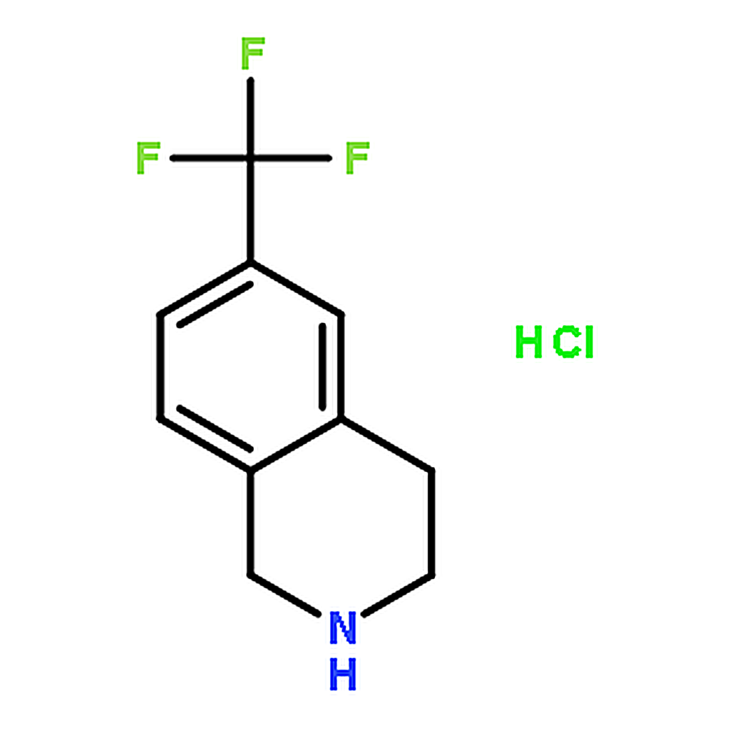 RHAWN 6-(Trifluoromethyl)-1，2，3，4-tetrahydroisoquinoline hydrochloride