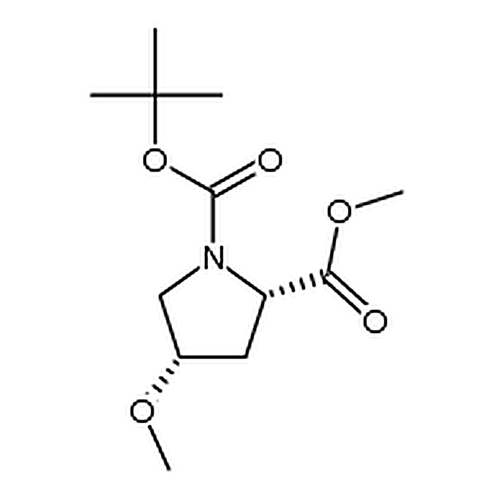 RHAWN (2S,4S)-1-tert-Butyl 2-methyl 4-methoxypyrrolidine-1,2-dicarboxylate