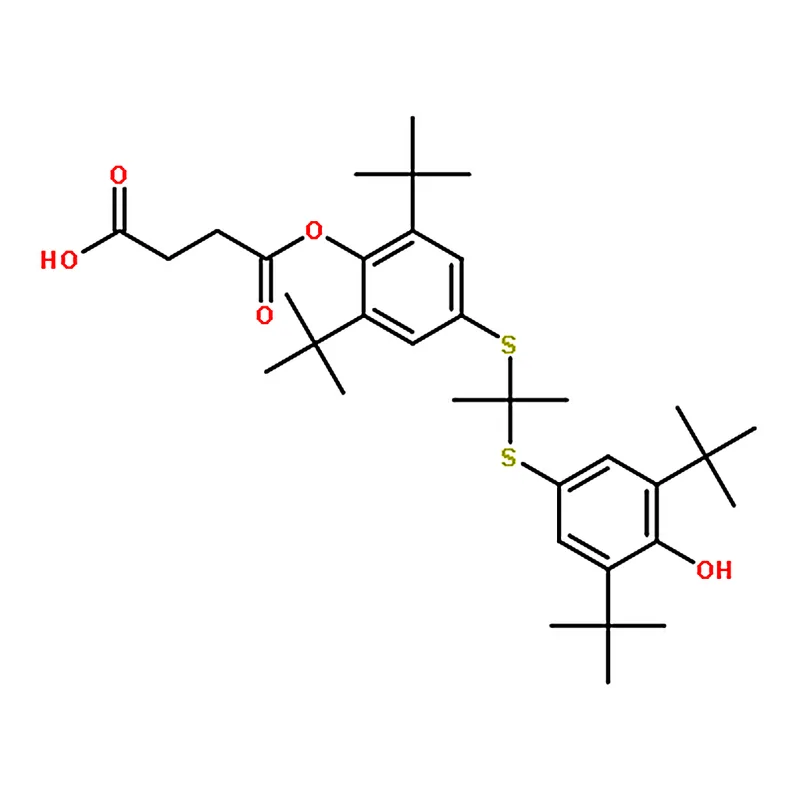 RHAWN 4-(2,6-di-tert-butyl-4-((2-((3,5-di-tert-butyl-4-hydroxyphenyl)thio)propan-2-yl)thio)phenoxy