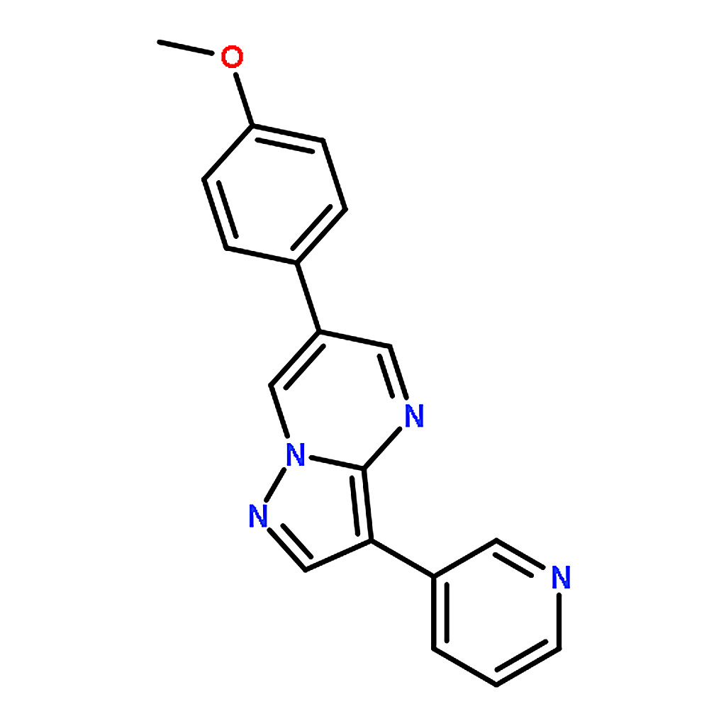 RHAWN 6-(4-Methoxyphenyl)-3-(pyridin-3-yl)pyrazolo[1,5-a]pyrimidine
