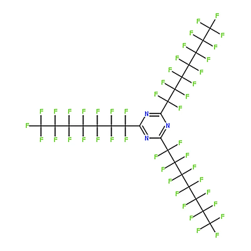 RHAWN 2,4,6-Tris(pentadecafluoroheptyl)-1,3,5-triazine