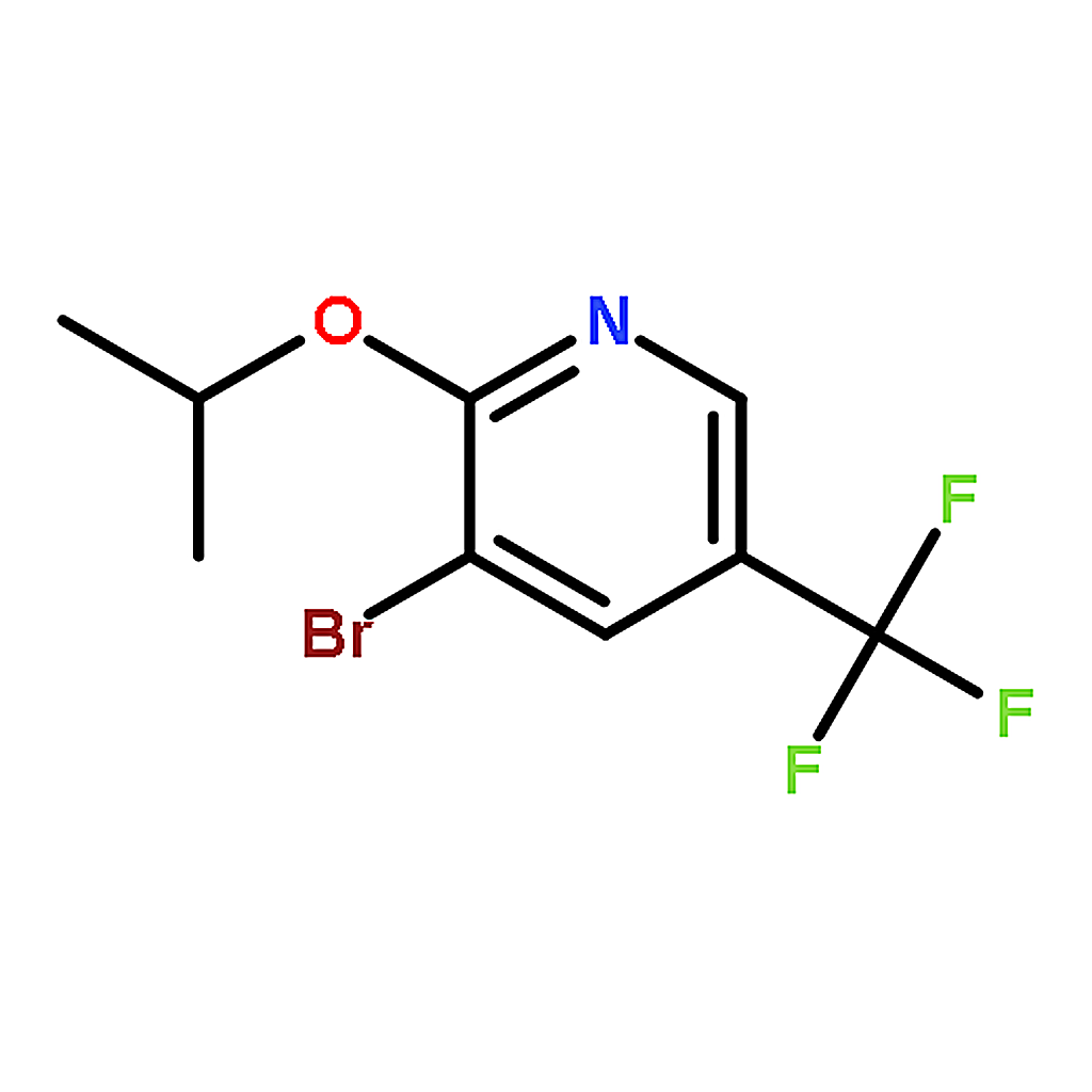 RHAWN 3-Bromo-2-isopropoxy-5-(trifluoromethyl)pyridine