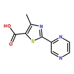 RHAWN 4-Methyl-2-(2-pyrazinyl)thiazole-5-carboxylicacid