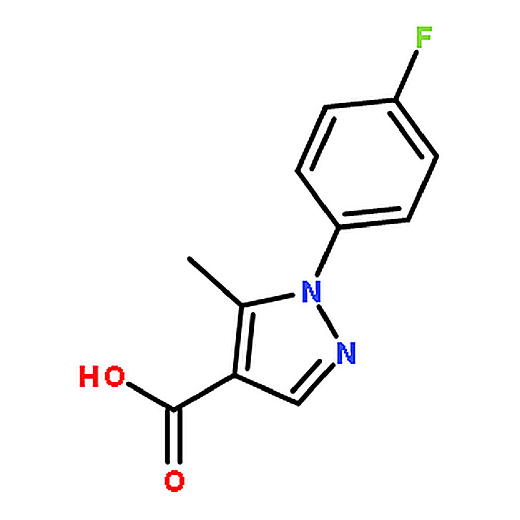 RHAWN 1-(4-Fluorophenyl)-5-methyl-1H-pyrazole-4-carboxylic acid