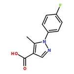 RHAWN 1-(4-Fluorophenyl)-5-methyl-1H-pyrazole-4-carboxylic acid