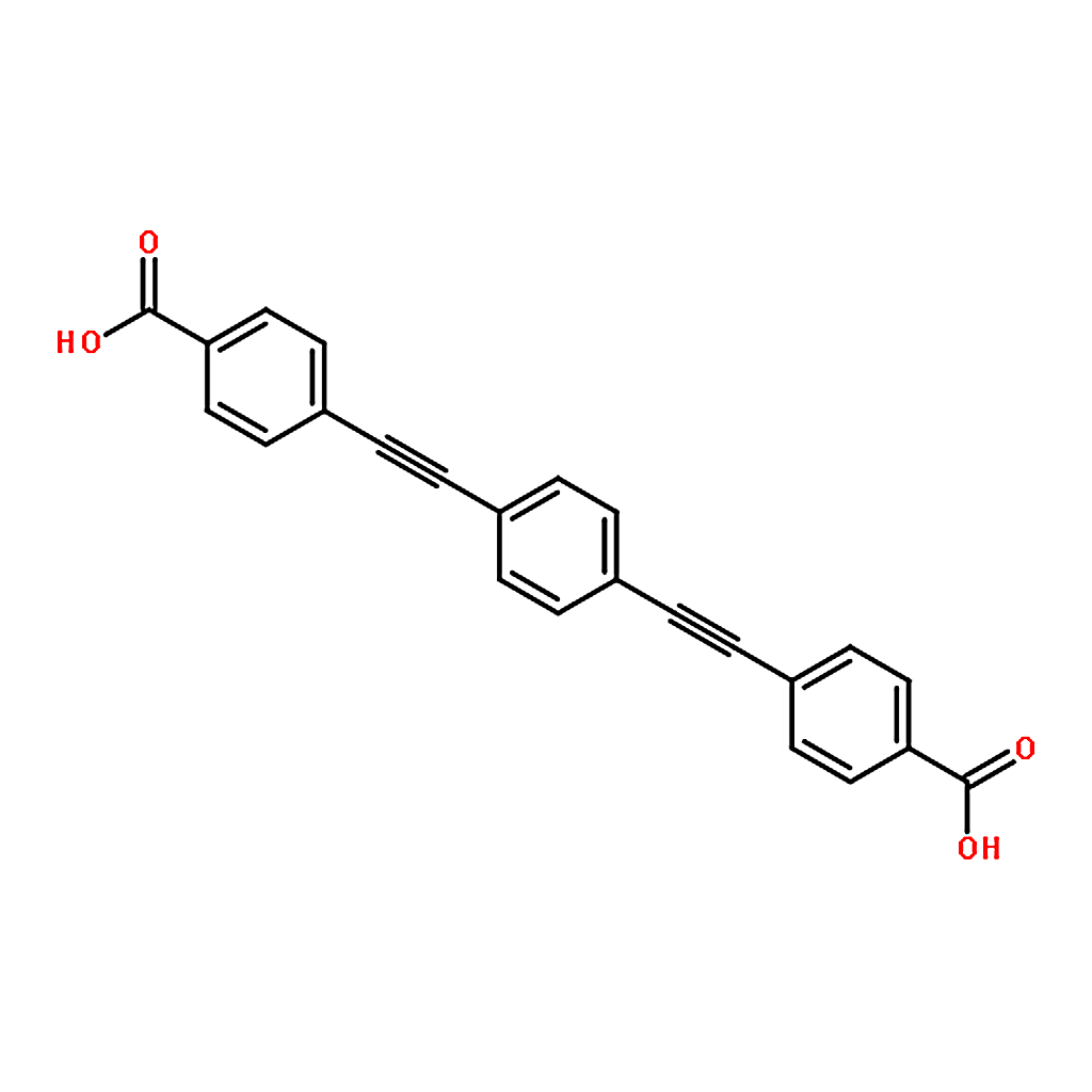 RHAWN 4，4’-[1，4-Phenylenebis(ethyne-2，1-diyl)]dibenzoic Acid