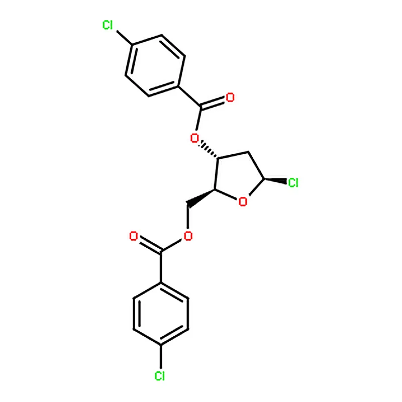 RHAWN (2R,3S,5R)-5-Chloro-2-(((4-chlorobenzoyl)oxy)methyl)tetrahydrofuran-3-yl 4-chlorobenzoate
