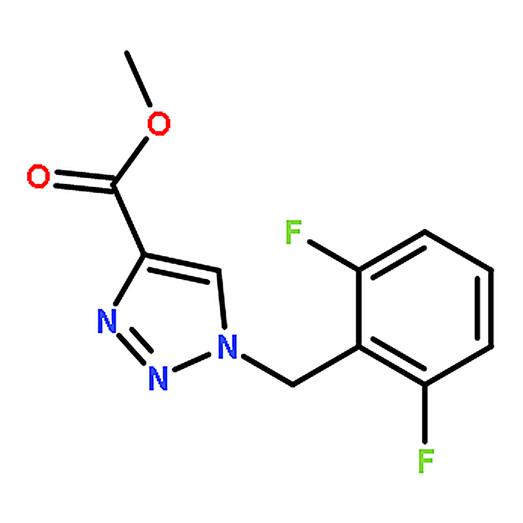 RHAWN Methyl 1-(2，6-difluorobenzyl)-1H-1，2，3-triazole-4-carboxylate