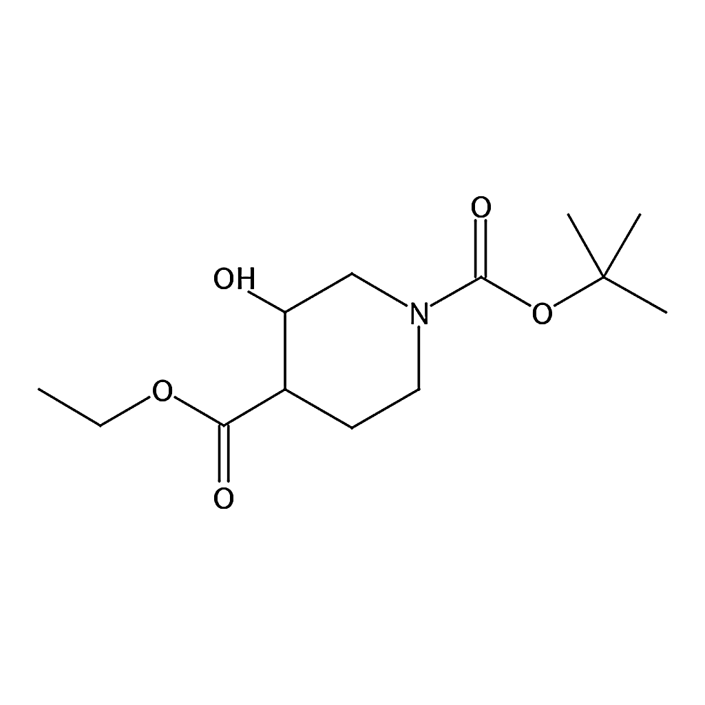 RHAWN 1-tert-Butyl 4-ethyl 3-hydroxypiperidine-1,4-dicarboxylate