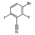 RHAWN 3-Bromo-2-Fluoro-6-Iodobenzonitrile