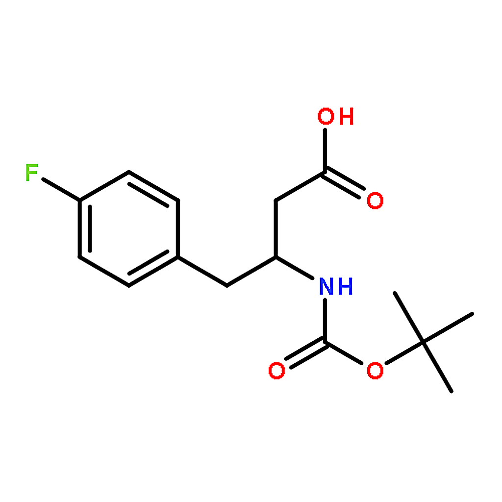 RHAWN (S)-3-((tert-Butoxycarbonyl)amino)-4-(4-fluorophenyl)butanoic acid