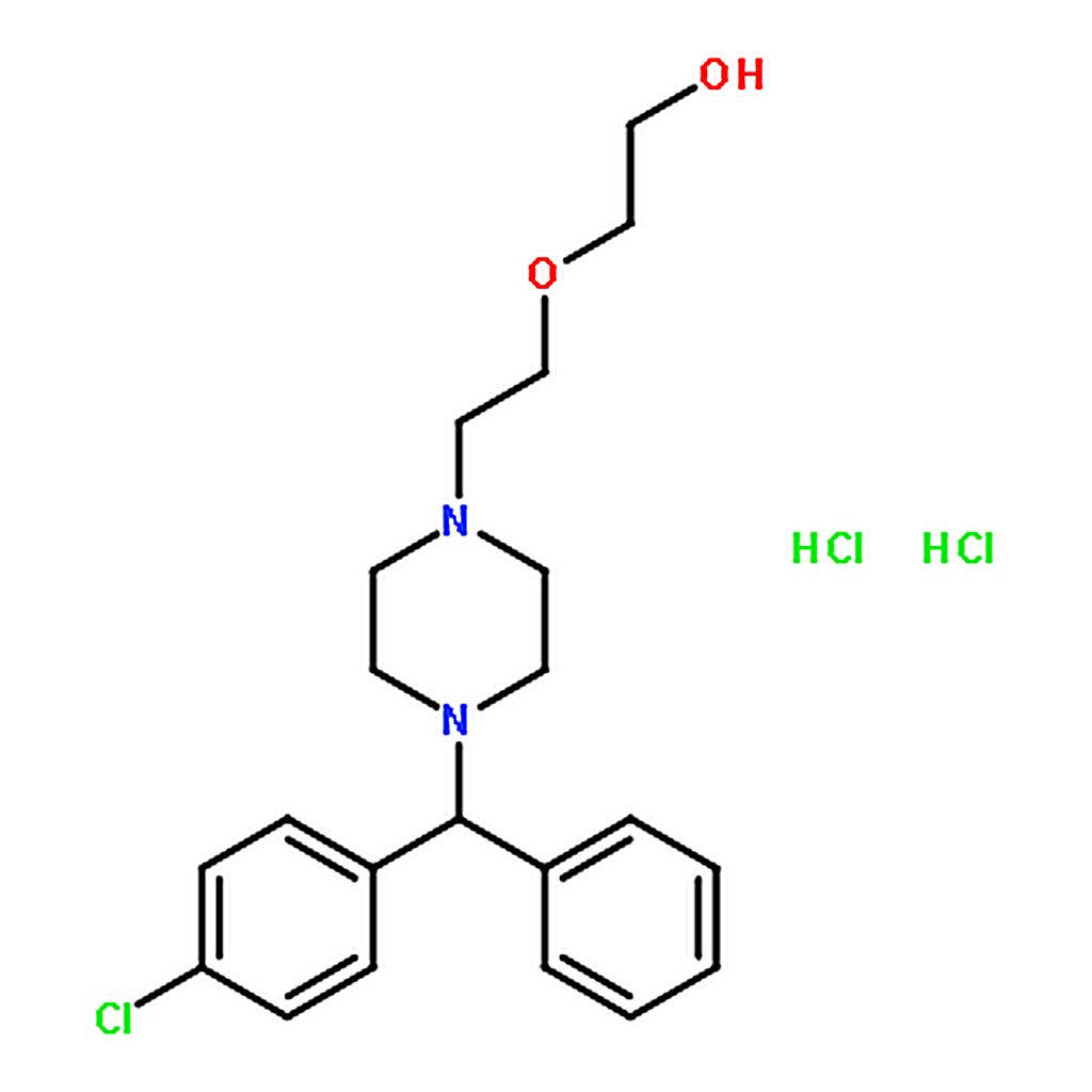 RHAWN 2-(2-(4-((4-Chlorophenyl)(phenyl)methyl)piperazin-1-yl)ethoxy)ethanol dihydrochloride