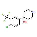 RHAWN 4-(4-Chloro-3-(trifluoromethyl)phenyl)-4-piperidinol