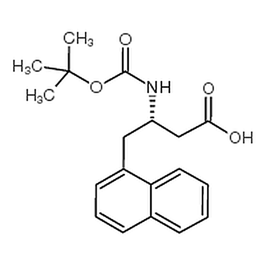 RHAWN (S)-3-((tert-Butoxycarbonyl)amino)-4-(naphthalen-1-yl)butanoic acid