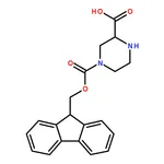 RHAWN 4-(((9H-Fluoren-9-yl)methoxy)carbonyl)piperazine-2-carboxylic acid