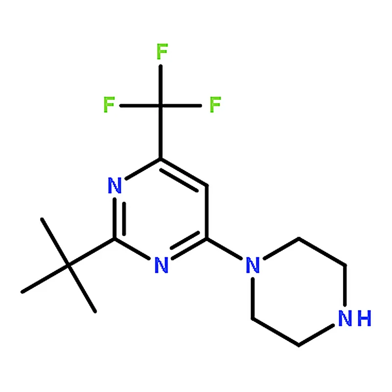 RHAWN 2-(tert-Butyl)-4-(piperazin-1-yl)-6-(trifluoromethyl)pyrimidine