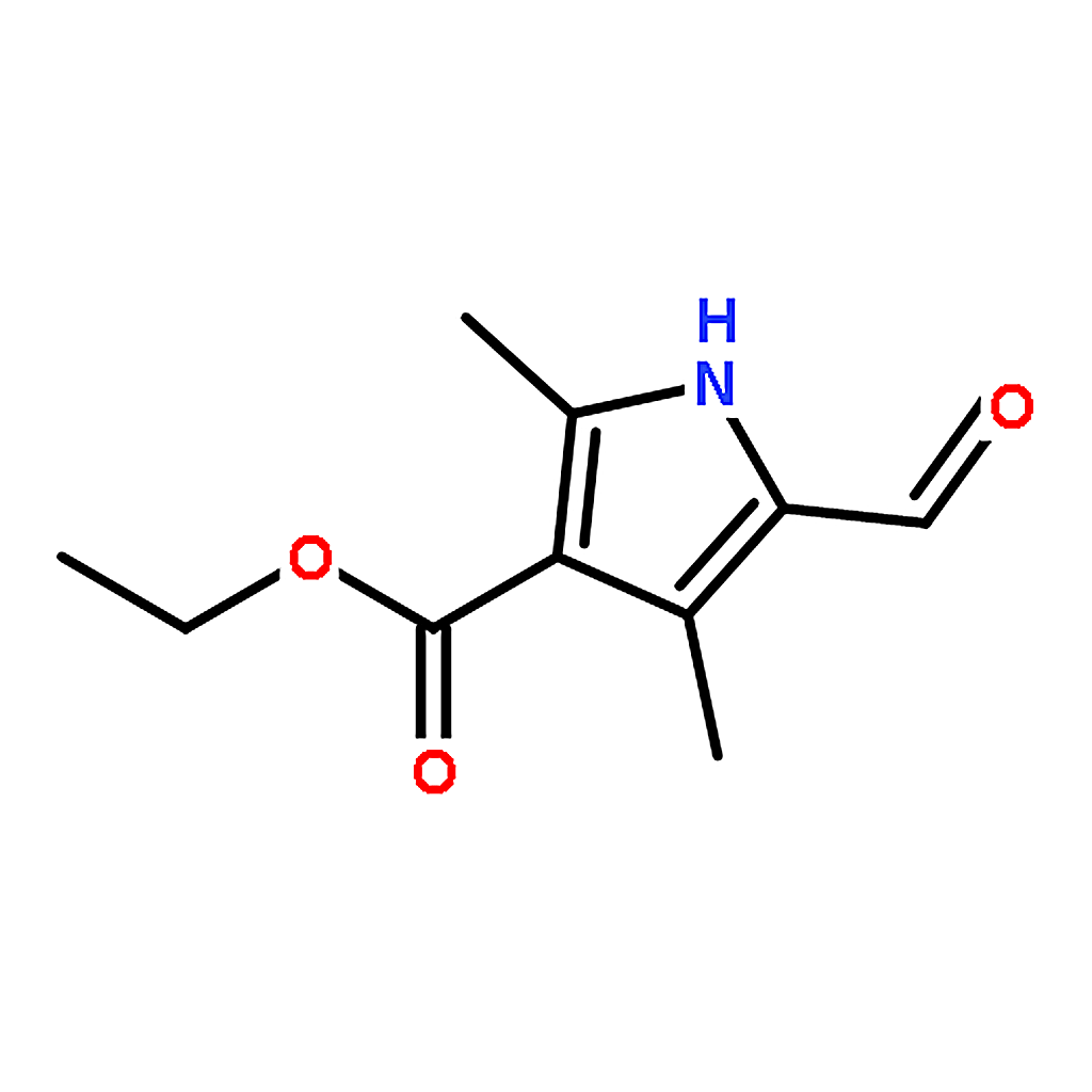 RHAWN Ethyl 5-formyl-2,4-dimethyl-1H-pyrrole-3-carboxylate