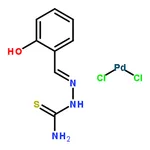 RHAWN Salicylaldehyde thiosemicarbazone palladium(II) chloride