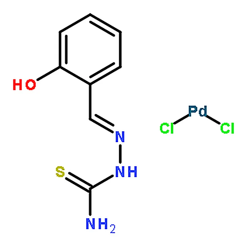 RHAWN Salicylaldehyde thiosemicarbazone palladium(II) chloride