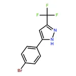 RHAWN 3-(4-Bromophenyl)-5-(trifluoromethyl)-1H-pyrazole