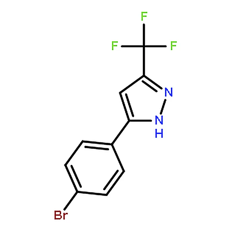 RHAWN 3-(4-Bromophenyl)-5-(trifluoromethyl)-1H-pyrazole