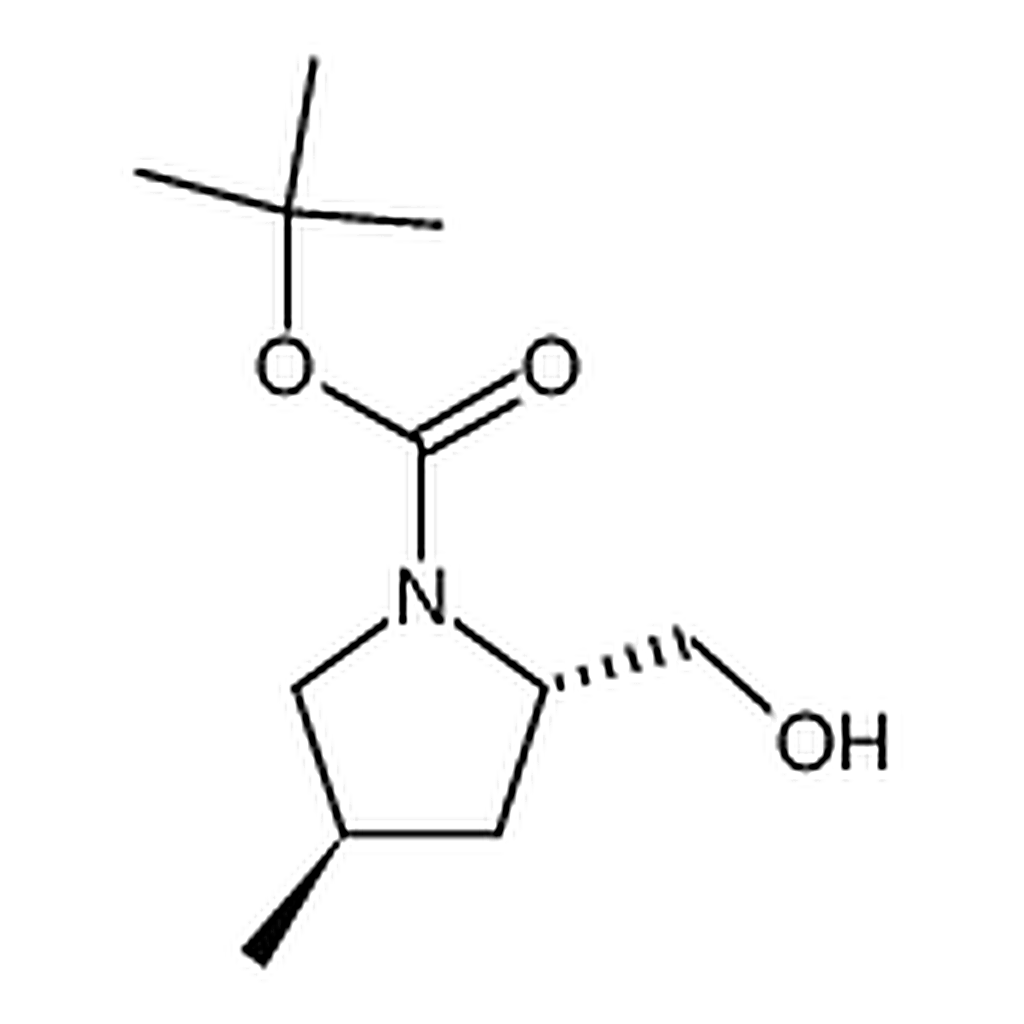 RHAWN tert-Butyl (2S,4R)-2-(hydroxymethyl)-4-methylpyrrolidine-1-carboxylate