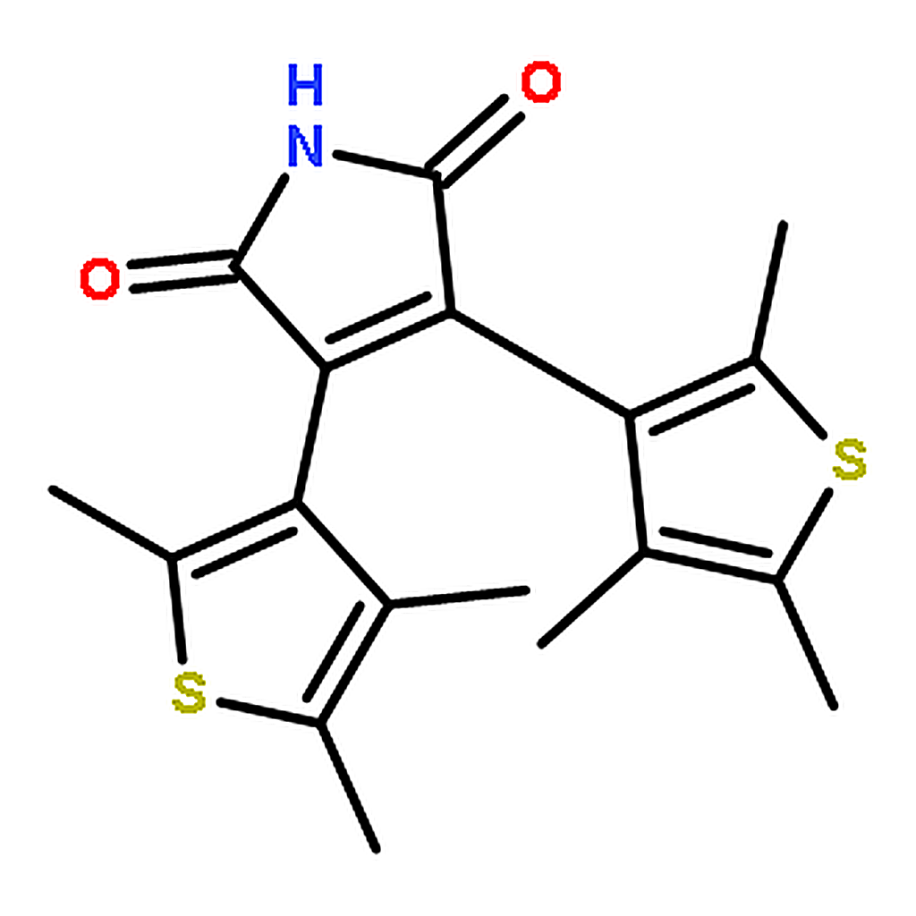 RHAWN 2,3-Bis(2,4,5-trimethyl-3-thienyl)maleimide