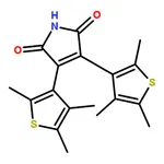 RHAWN 2,3-Bis(2,4,5-trimethyl-3-thienyl)maleimide