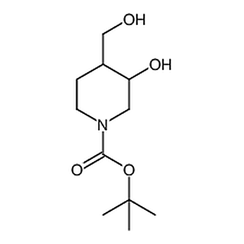 RHAWN tert-Butyl 3-hydroxy-4-(hydroxymethyl)piperidine-1-carboxylate